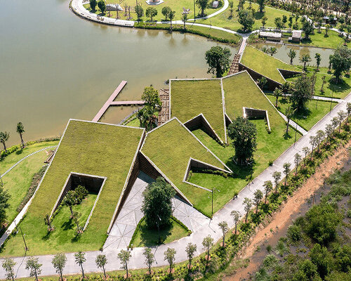 cascading gardens flow into open hilltop spaces by MIA design studio in vietnam