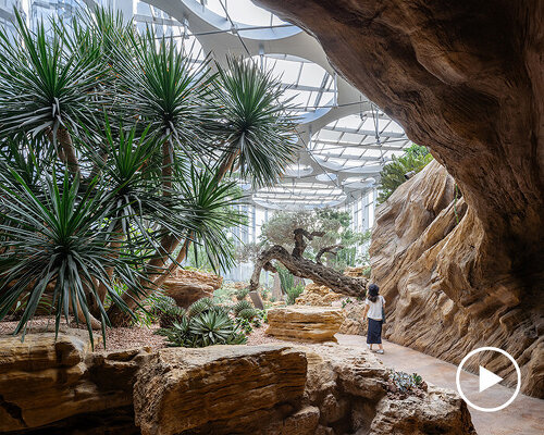 DMAA completes zero-energy greenhouse, bringing desert and tropical biomes to shanghai