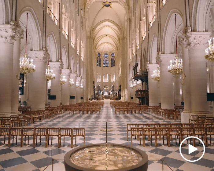 notre-dame cathedral in paris set for inauguration this weekend, five years after the fire