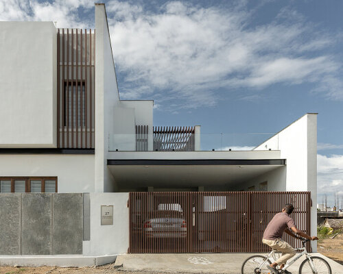 renewable energy and nature weave through the lemonade factory's house in india