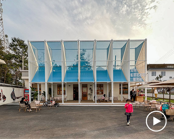 modular renovation by people's architecture office meets rural heritage in china