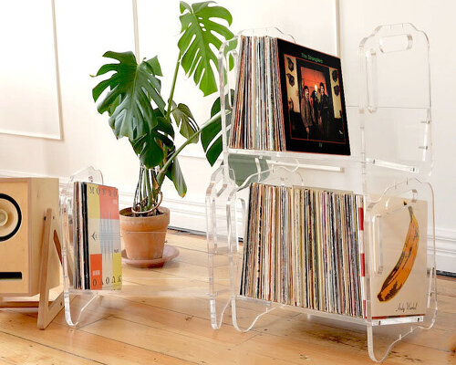 bentolabs launches aurala120A modular acrylic vinyl record shelving system