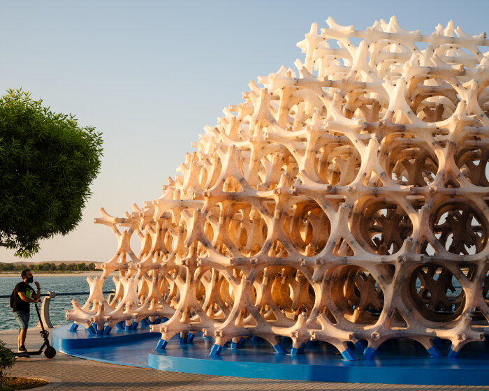 wael al awar on reclaiming brine for a new sustainable vernacular at public art abu dhabi