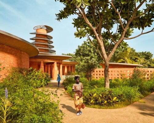 green patios pierce kéré architecture's masterplan for cultural center in notsè, west africa