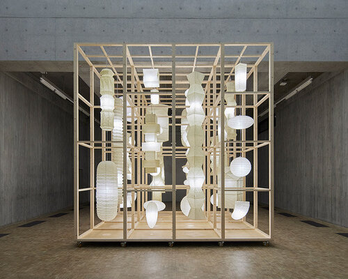 danh vo in situ: modular installation spotlights noguchi's akari light sculptures at M+ museum