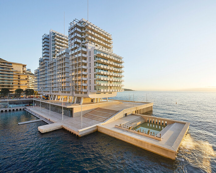 a precedent for building on water: mareterra eco-district completes in monaco