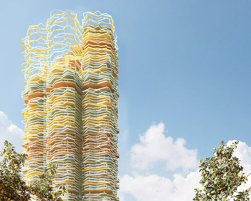 selgascano plans kaleidoscopic 'rozafa hotel tower' as vivid icon for shkodra, albania