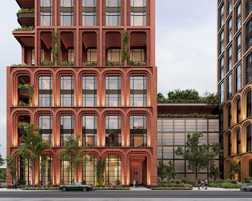 KPF to echo historic chicago with brickwork arches at 1325 west fulton street