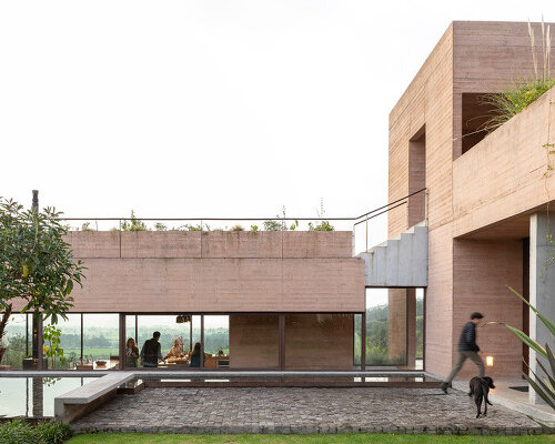 casa el pastizal rises from ecuador's vast landscape with rotating volumes by diez + muller