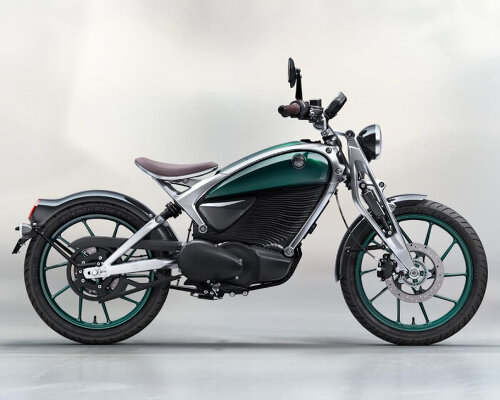 flying flea’s electric motorcycle by royal enfield runs on five modes using computer chip