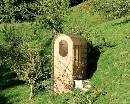 nico goebel's thegoodviewloo is a translucent bathroom in the spanish countryside