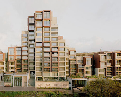 sydney's brutalist 'sirius building' restored by BVN with copper balcony extensions