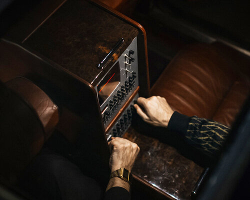 love hultén installs custom synthesizer system inside a 1985 aston martin lagonda