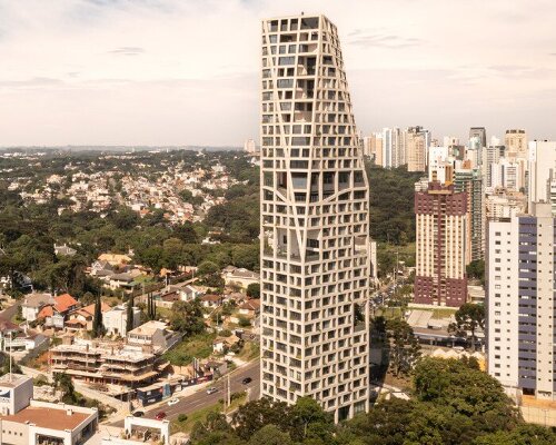 defined by chamfered edges, AGE 360 residential tower becomes vertical landmark in brazil