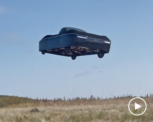 alef aeronautics’ drivable flying car takes flight for the first time