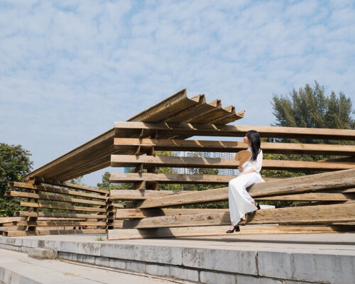 takashi niwa's stacked steel memorial honors vietnam construction industry's unsung heroes