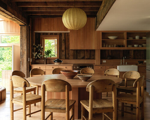 modern-rustic interiors shape TOURISTS cabins expansion in massachusetts' berkshires