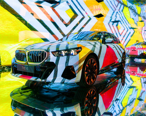 at art basel, BMW i5 becomes 'the electric AI canvas' with works by esther mahlangu & more